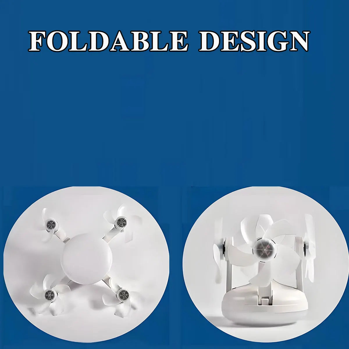 LumaFlow LED Fan - Quiet Airflow with Ambient Light