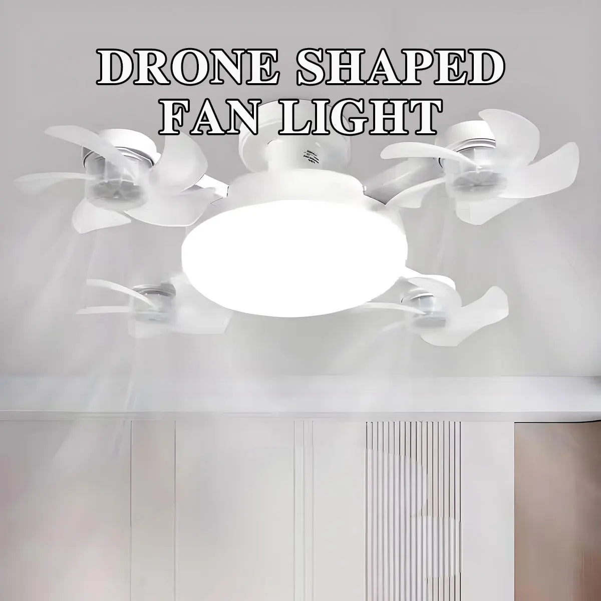 LumaFlow LED Fan - Quiet Airflow with Ambient Light