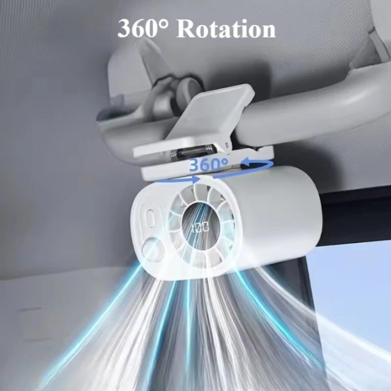 CoolClip Portable Fan - Flexible Cooling for Any Room